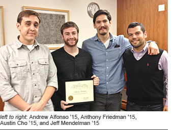 CEB Finalists and Award Recipient