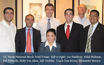 UC Davis National Mock Trial Teams