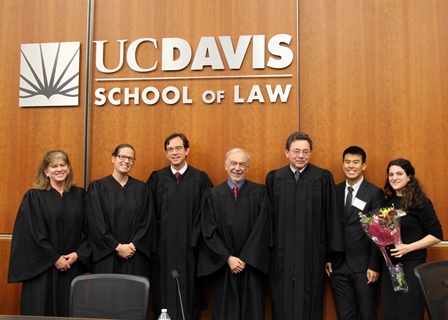 Moot court judges