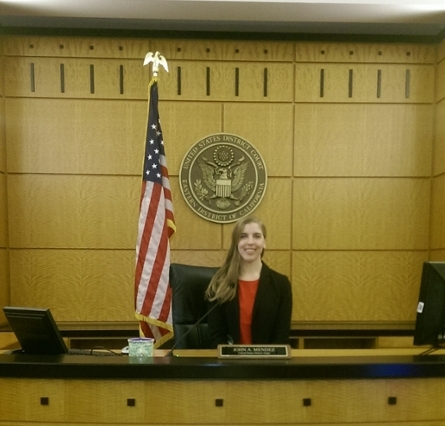 Amanda as judge