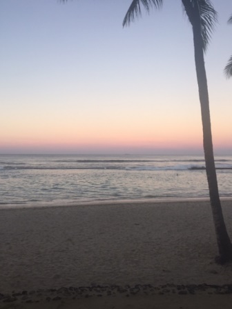Calm beach