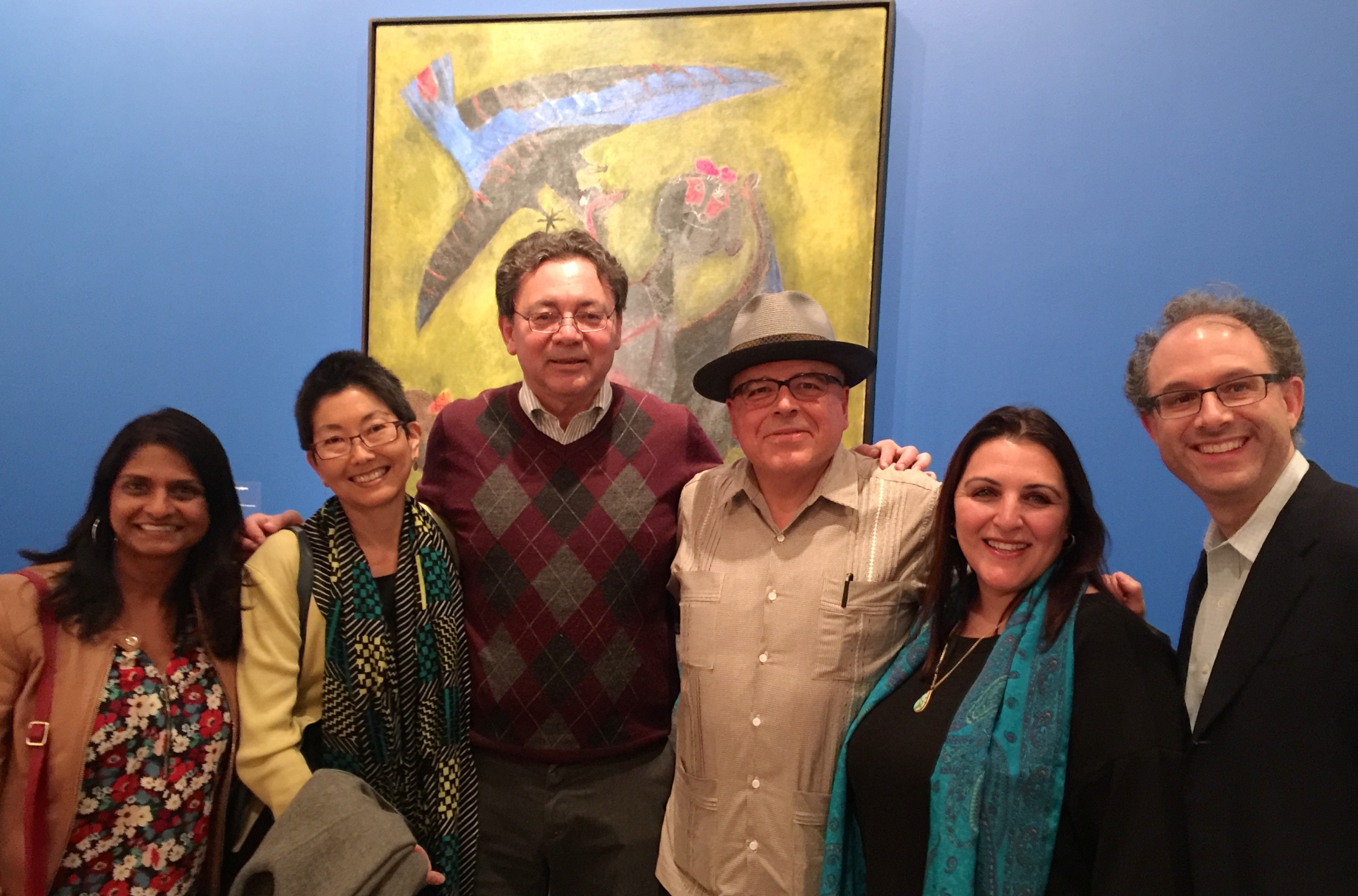 King Hall faculty at Smithsonian Art exhibit