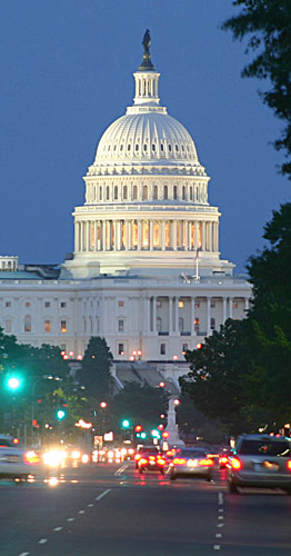 Image of the nations capital in Washington DC