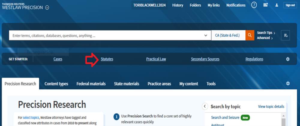 Westlaw - where to find 50-state surveys