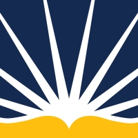 Aggie Blue and Gold graphic mark for the School of Law.